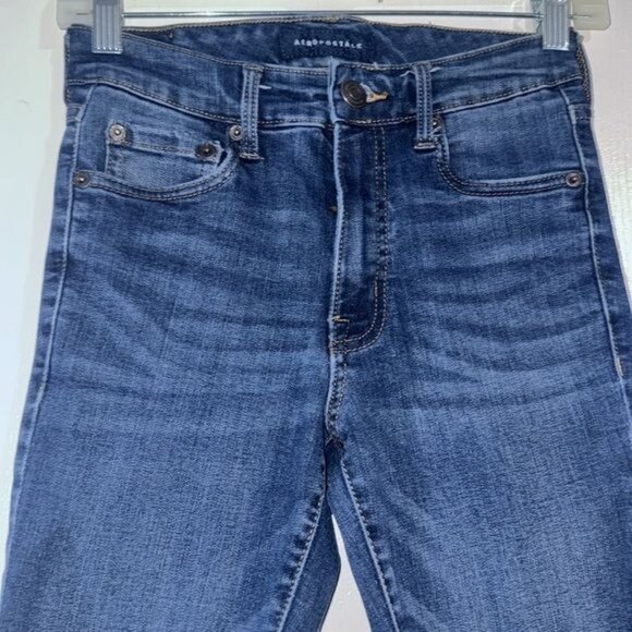Aeropostale High Rise Jegging Denim Jeans For Women Size 2 Regular - Picture 2 of 9